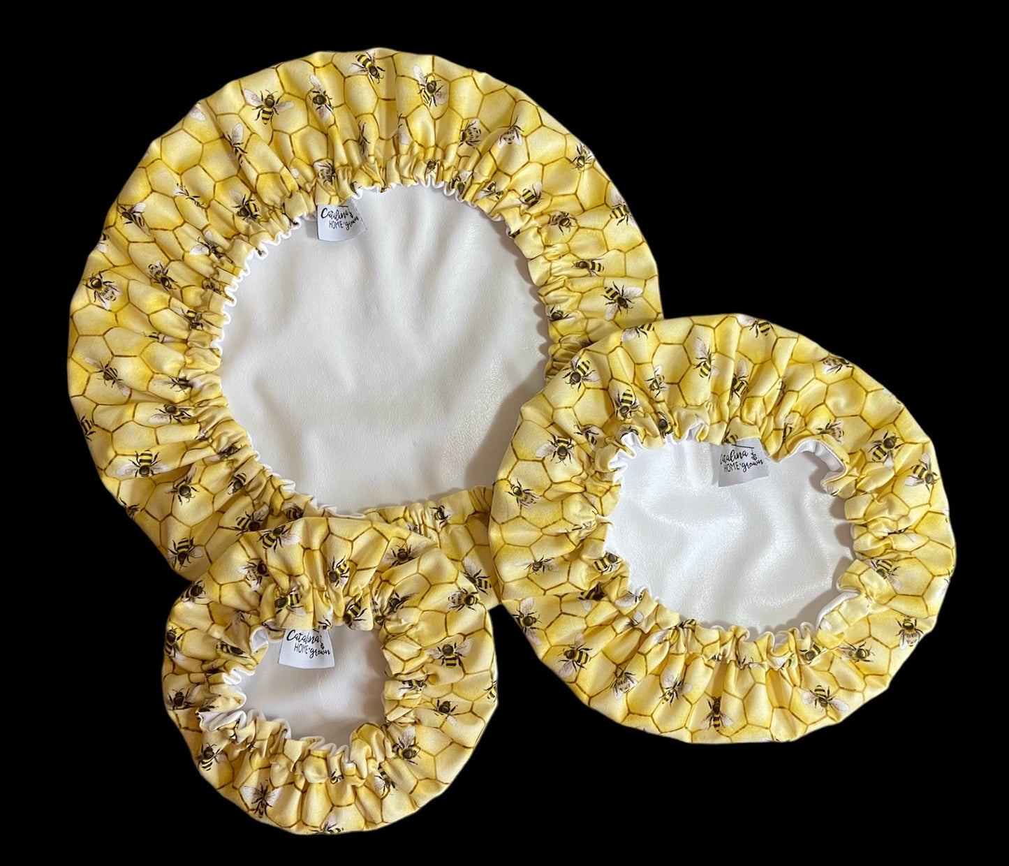 Reusable Bowl Cover (bee fabric)