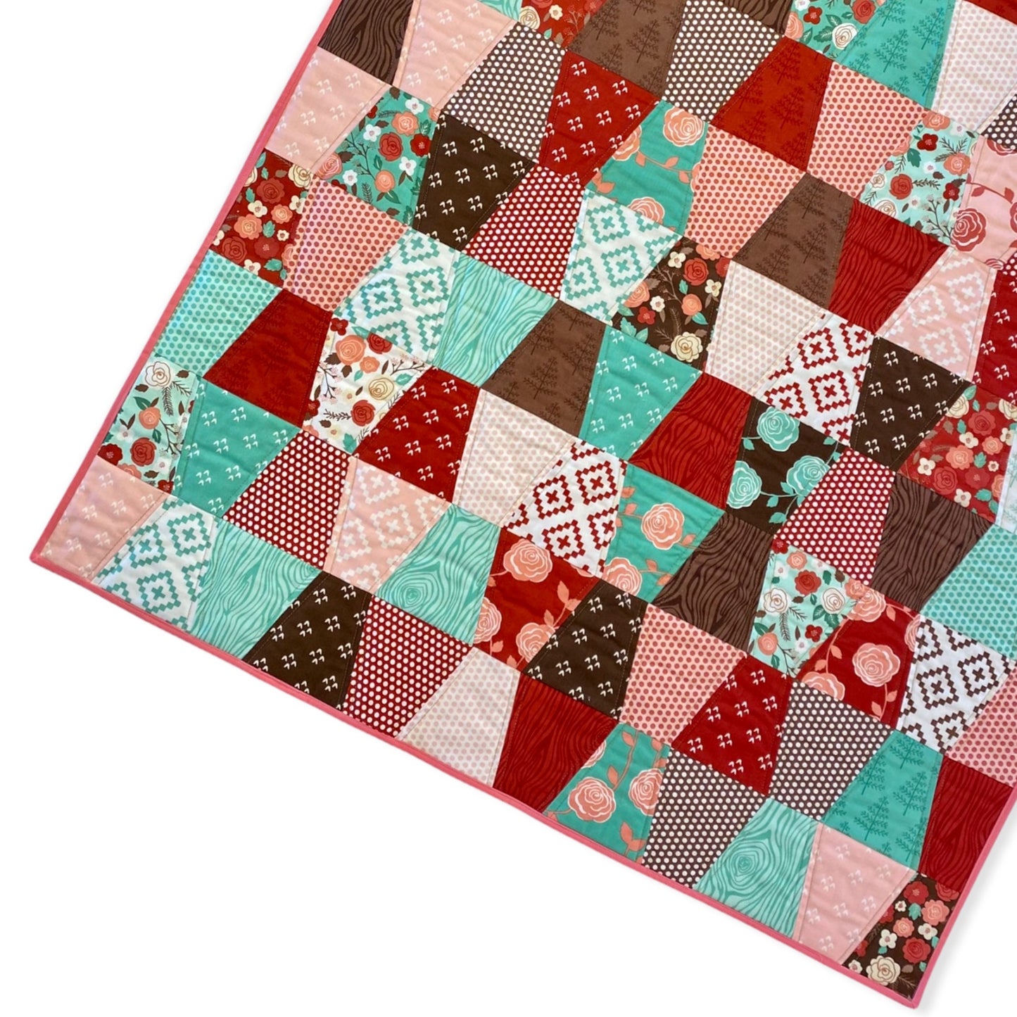 Baby Quilt -   flower/forest themed