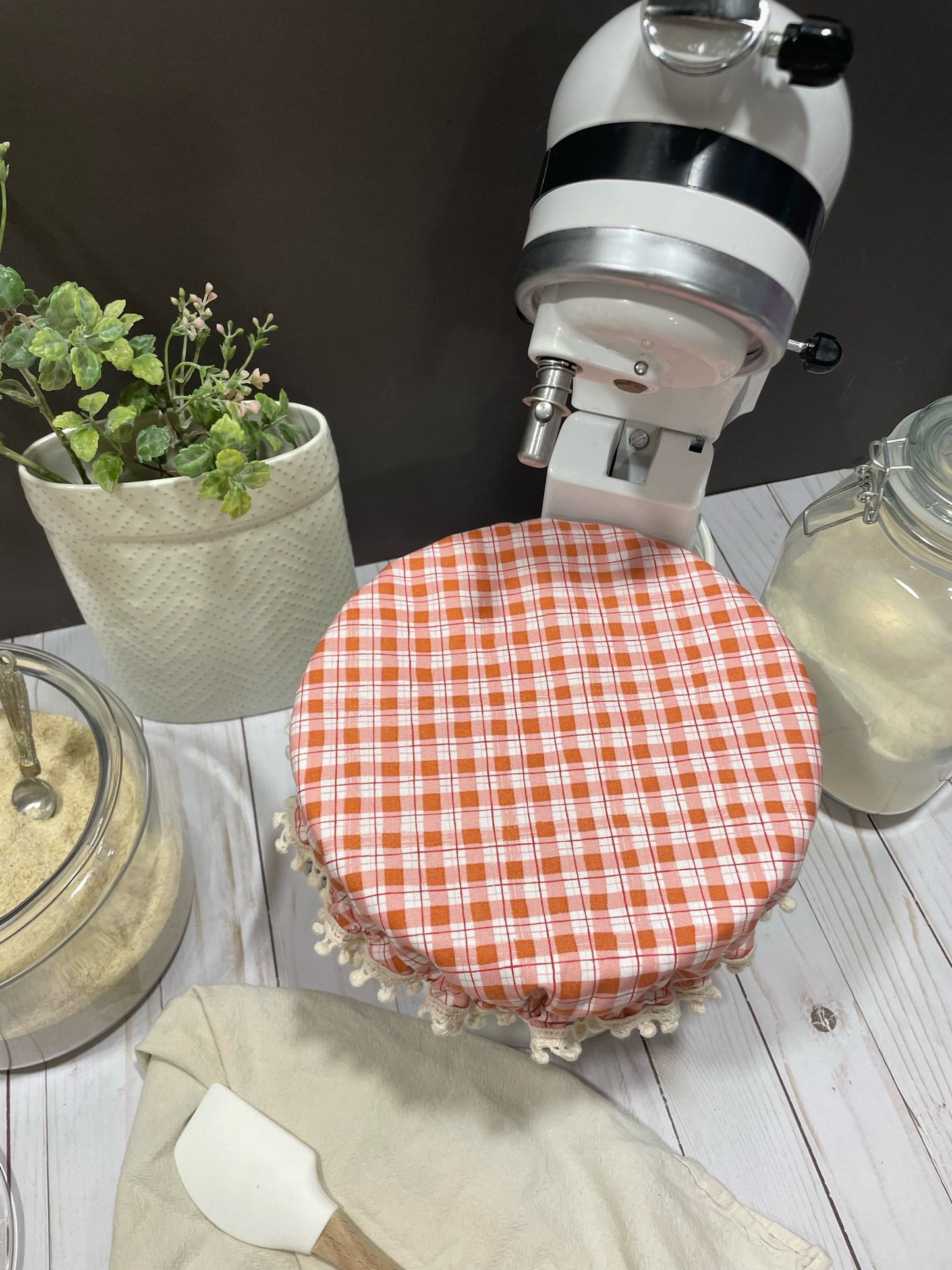 Kitchen Stand mixer bowl cover (Under the apple tree - picnic)